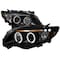 Spec-D Tuning 09-10 Toyota Corolla Halo Projector Headlight Black Housing 2LHP-COR09JM-TM - alternate 1